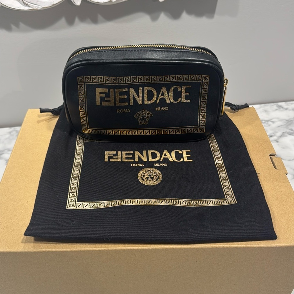 Fendace Fendi and Versace camera bag collaboration